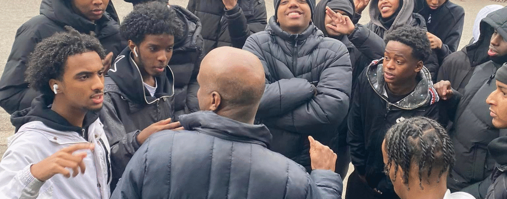 Boys go-karting trip